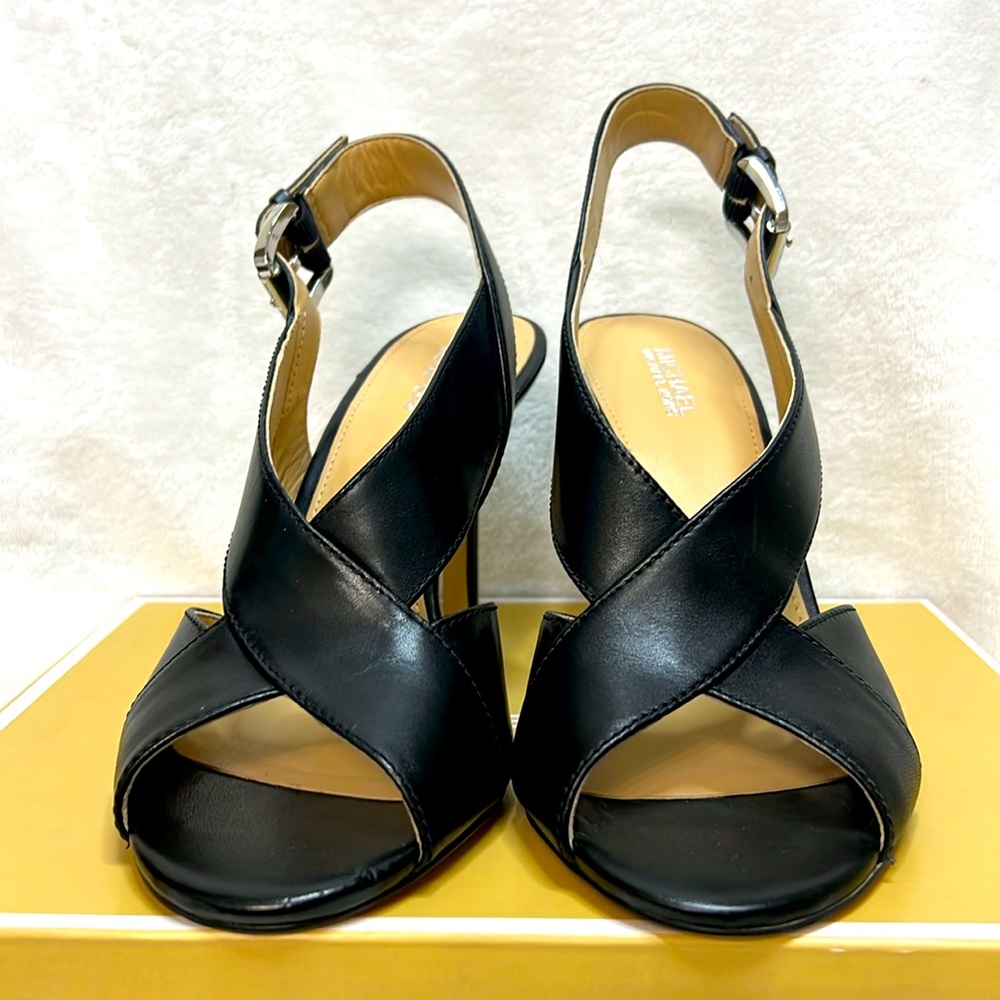 MK Sandals,  black, NEW
